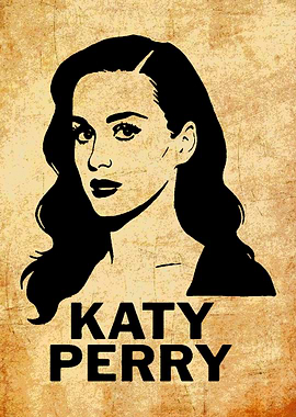 Katy Perry Portrait Art