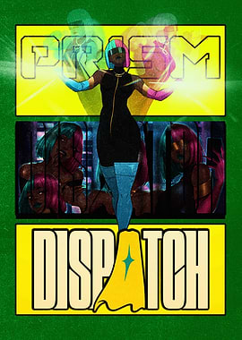 Prism Dispatch Comic Book Cover Art