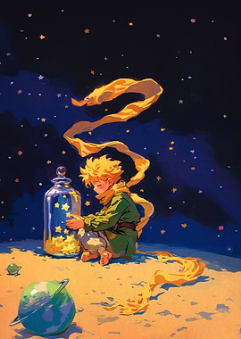 The Little Prince and the Stars