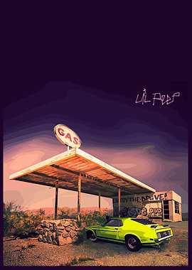 Lil Peep Gas Station Car