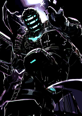 Isaac Clarke in Dead Space