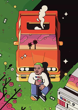 Frank Ocean Illustration