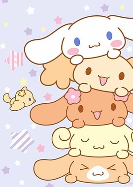 Cinnamoroll and Friends Stacked