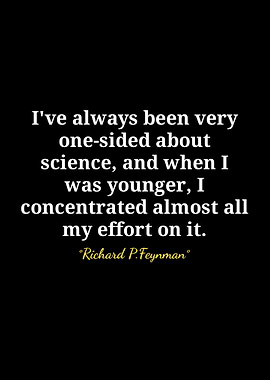 Richard Feynman Science Quote
