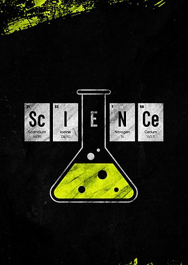 Science Periodic Table Beaker
