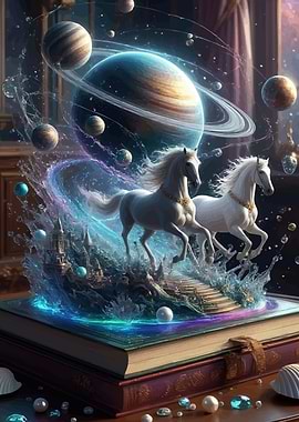 Horses Planets Book Fantasy