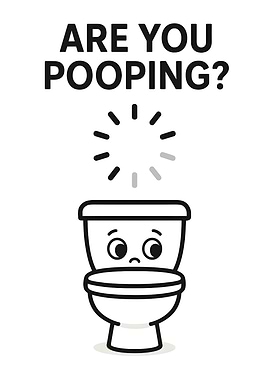 Are You Pooping? Funny Toilet Art