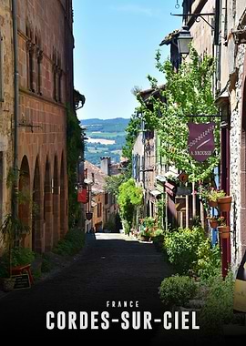 Cordes-sur-Ciel, France street view