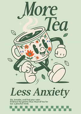 More Tea, Less Anxiety