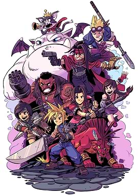 Final Fantasy VII Cartoon Group