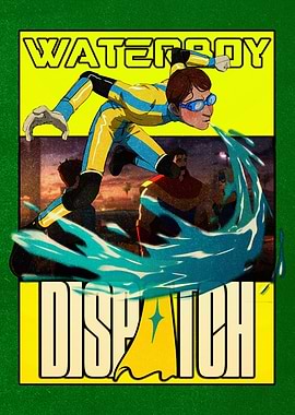 Waterboy Dispatch Comic Book Cover Art
