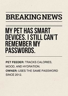 Funny Pet Owner Password Problems