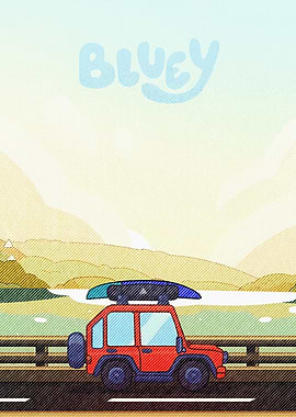 Bluey Road Trip