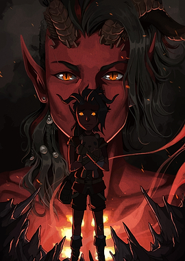 Demon Child and Guardian