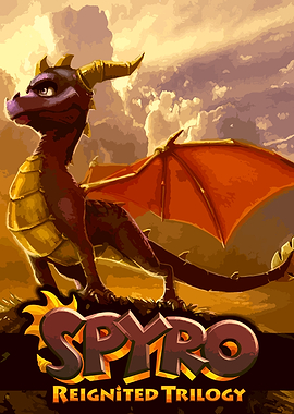 Spyro Reignited Trilogy Dragon Art
