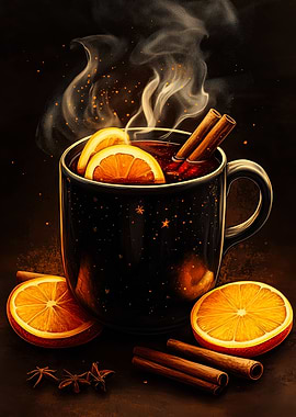 Steaming Mulled Wine