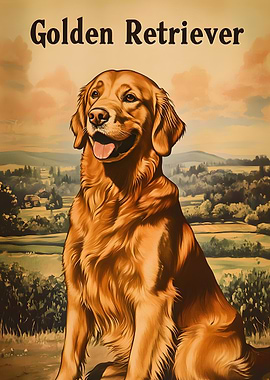 Golden Retriever Portrait