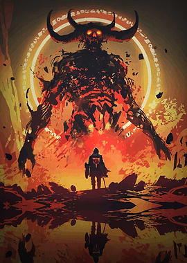 Epic Battle Warrior Demon