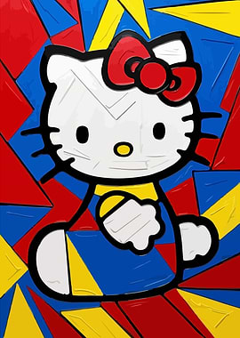 Hello Kitty Pop Art