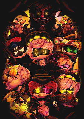 Murder Drones characters group shot