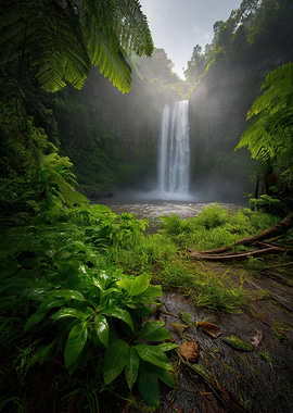 Lush Waterfall