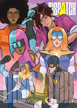 Dispatch Comic Book Cover Art