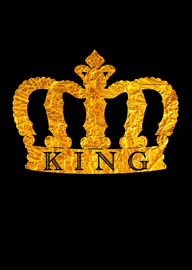 Golden King Crown