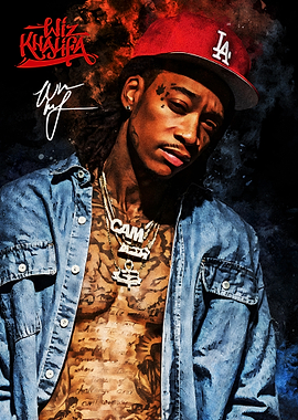 Wiz Khalifa Portrait