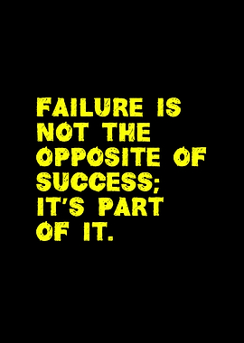 Failure is part of success quote