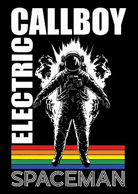 Callboy Electric Spaceman Graphic