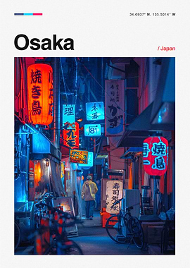 Osaka Japan Street Photography