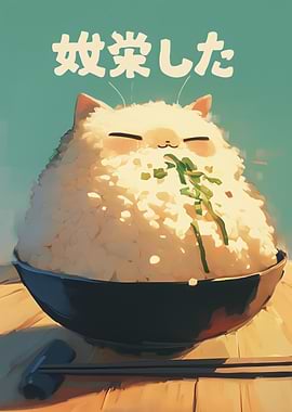 Rice Cat Bowl