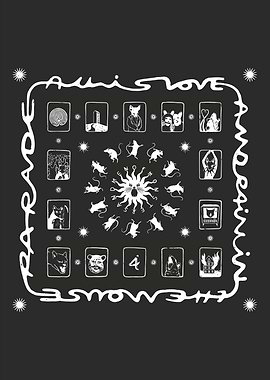 Reverse Love the Mouse Bandana