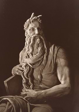 Moses Statue by Michelangelo