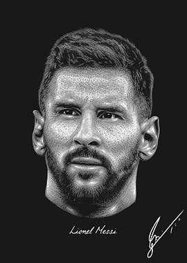 Lionel Messi Portrait