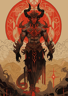 Demon Lord Digital Art