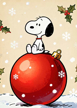 Snoopy Christmas Ornament