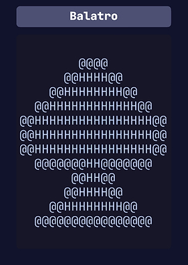 Balatro Text Art