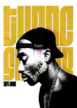 Tupac Shakur Portrait