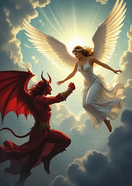 Angel and Devil Sky