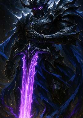 Dark Knight with Sword