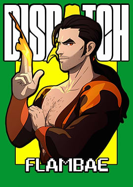 Dispatch Flambae Character Art