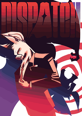 Dispatch Comic Book Cover Art