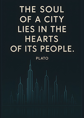 City Soul Quote by Plato