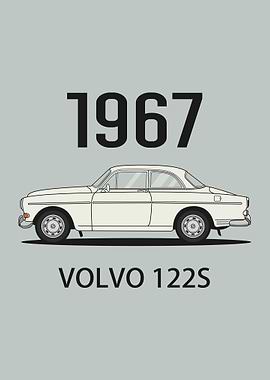 1967 Classic Cars Illustration