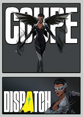 Coupe Dispatch Comic Art