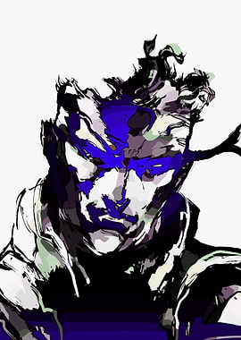 Metal Gear Solid game art