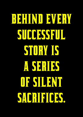Successful Story Silent Sacrifices