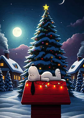 Snoopy Christmas Night