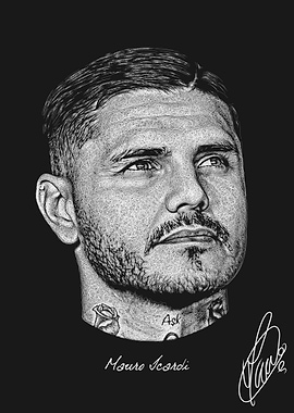 Mauro Icardi Portrait